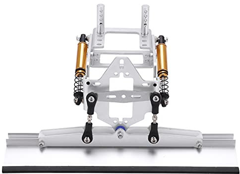 Shanrya Pelle à Neige en métal RC, Chasse-Neige en Aluminium Portable pour Voiture 1/10 RC