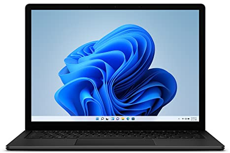 Microsoft Surface Laptop 4, 13,5 Zoll Laptop (Intel Core i5, 8GB RAM, 512GB SSD, Win 11 Home) Matt Schwarz