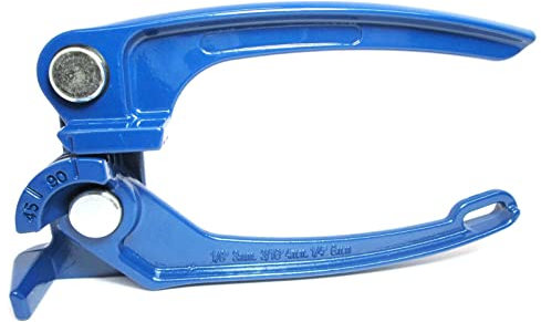 Dunnet Tools Brake Pipe Bender Mini 3 In 1 3, 4.75 & 6mm Fluid Pipes Copper Brake Pipe Tool Car Van Vehicle Brake Pipe Tool Mechanics Tools Hand Tools Set