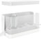 ACROPAQ Boîte Cache câble – Medium (23,5 x 12 x 11,5 cm), Cache multiprise, Boîte pour Rangement des câbles, Boîte multiprise - Blanc