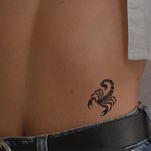 MyJagua Scorpion Tattoo | 1-2 Wochen Haltbar | Auf Pflanzenbasis | Hautverträglich | Wasserfest | Neue Technologie | Kein Klebe