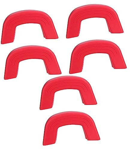 DOITOOL 3paia Manici Di Protezione Per Pentole Resistenti Al Calore Da Copertura Antiscottatura Per Orecchie Di Pentole Design Pratico e Rimovibile Per Cucina e Picnic