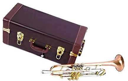 Trompete B-Dur Monel Piston Phosphor Bronze Dreiklangtrompete Profi Blechblasinstrumente Anfänger