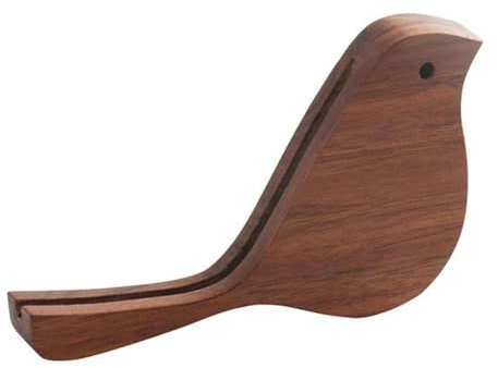 MAGICLULU 1stück Kreativer Tischkalenderhalter Aus Holz Kleiner Vogel Ornament Ständer Für Postkarten Und Nachrichten Dekorativ Und Stabil Für Verschiedene Anlässe Kreatives