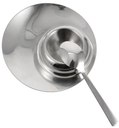 Ciieeo Portauova in Acciaio 304 Portauovo Sode Cucchiaio Vassoio Per Uova Per Colazione Adatto Per Cucina e Ristoranti