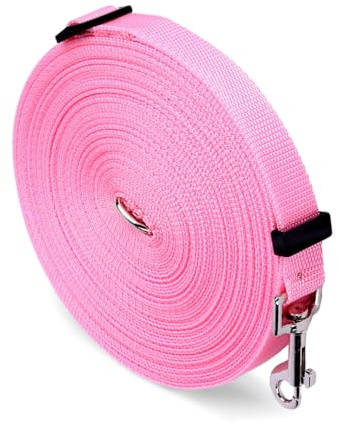 YZROHYI Hundeleine Lang 10 m,Schleppleine für Große Hunde Trainingsleine,Dog Leash Long,Ausbildungsleine Hund Wanderleine,Hundeleine für Training,übungsleinen für Hunde Langlaufleine mit Karabine