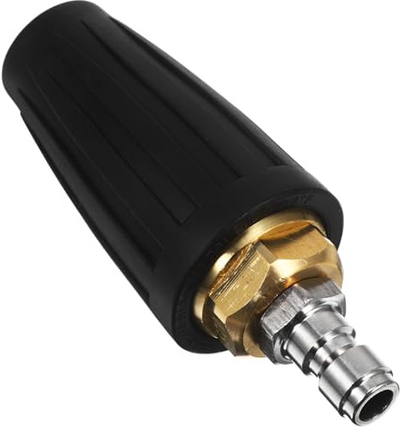 BESTonZON Rotating Nozzle for Pressure Washer High Pressure Car Cleaning Accessory Durable Construction Easy Installation for Thorough Dirt Removal and Plant Watering