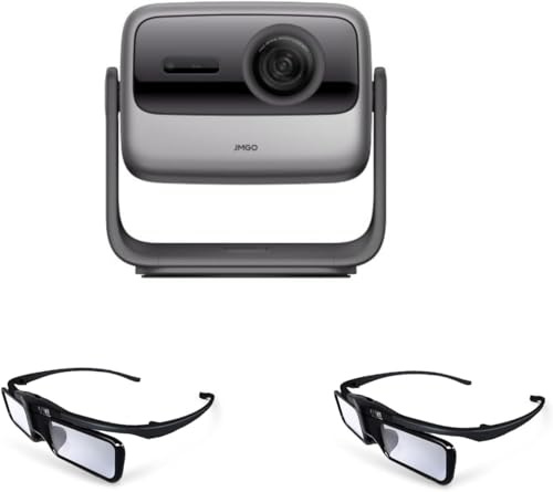 JMGO N1S Ultra Videoprojecteur 4K + 2*Lunettes 3D