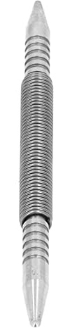 Riuulity Clou à Ressort à Double Tête en Acier au Carbone, 3500 Psi, pour Bois, Métal, Verre, Outils à Ressort Portables et Compacts, Clou pour Espaces Restreints