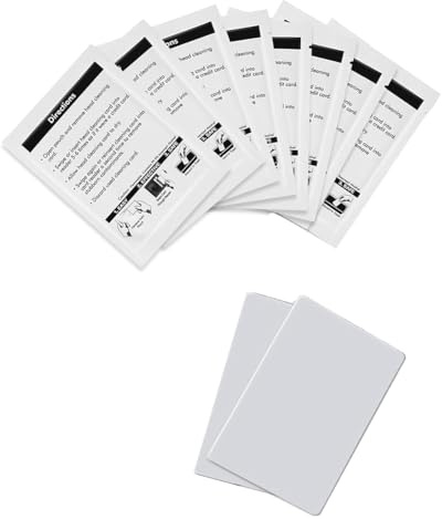 Sunnorioo Etikettendrucker-Reinigungskarte für Label Writer Etikettendrucker 10er-Pack Ersatzzubehör