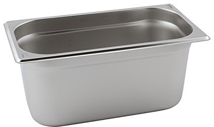 utopia by chefline Stainless Steel 1/3 Gastronorm Container 200mm Pan Deep, Catering, Bain Marie, Gastro Food Pans