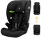 Osann Lupo Kindersitz, i-Size von 76 bis 150 cm, mitwachsend Kindersitz Auto ohne Isofix, 3-Punkt-Gurt - Black