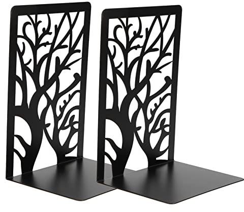 DIYEAH 2stücke Buchhalter Aus Metall Für Regale rutschfeste Pads Stabile Standorte Kreative Design Geeignet Für Schreibtische Und Büros