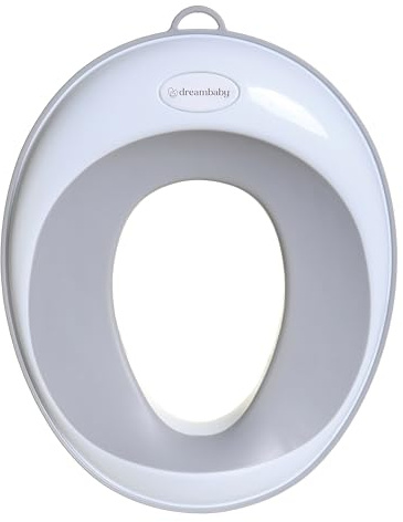 Dreambaby Non-Slip Potty Training Toilet Seat, Soft & Comfortable Toddler Potty Topper, Easy to Clean, Ergonomic Design, Lightweight & Travel-Friendly