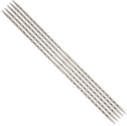 Addi - Addi Novel Quintett (15cm, 3.75mm) Ergonomisk Dubbel-Spetsig Stickning Nålar - 5 Nålar