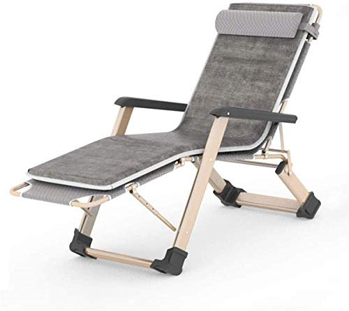 Outdoor Klappbarer Sonnenliege mit doppeltem Oxford-Tuch, tragbarer Liegestuhl zum Sitzen oder Liegen, klassischer Liegestuhl zum Entspannen in der Sonne