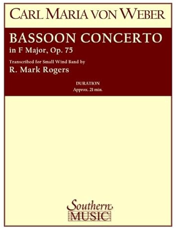 Bassoon Concerto, Op. 75: for Bassoon and Small Wind Band