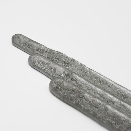 Taktäckare tenn Sn85Zn15 i trekantsstänger 100 g-1 kg, 100 % blyfri lödtenn tenn-zink-lot för mjuklödning av zink delar brungliknande stelnande (1, 100 g)