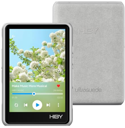 HiBy R3 Pro II - Lettore musicale MP3 con supporto Qobuz/Tidal, decodifica MQA 8X e DSD256 nativo, certificato audio ad alta risoluzione, lettore MP3 con touch screen e PO da 3,5 mm + doppio jack BAL
