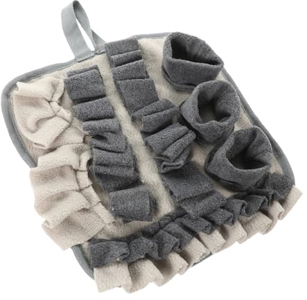 GALPADA Anti Rutsch Schnüffelunterlage aus Polar Fleece für Kaninchen und Haustiere zur Beschäftigung und Futtertraining mit Gewichtskontrolle Funktion