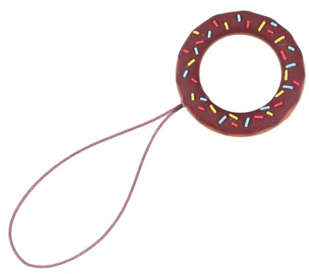 FUNNETOYU Correa Antipérdida Para Teléfono Móvil Cordón Para Anillo De Dedo, Accesorio Para Llavero, Estilo Casual, Tamaño, Color Marrón, Adecuado Para Uso Diario y Protección De Smartphone