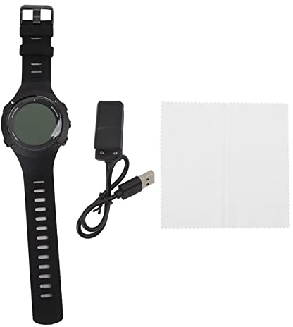 EVTSCAN Reloj de Buceo Reloj de Buceo Sumergible Digital Reloj de Pulsera Deportivo de natación para entusiastas del Buceo (Noire)