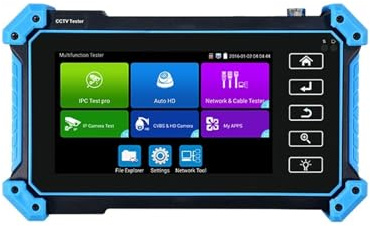 Tester CCTV Tester IPC CCTV IPC-5200C Plus 8MP AHD CVI TVI SDI for telecamere IP Ipc 5100c for cavi VGA Touch Screen da 5.4 (IPC-5100 plus)