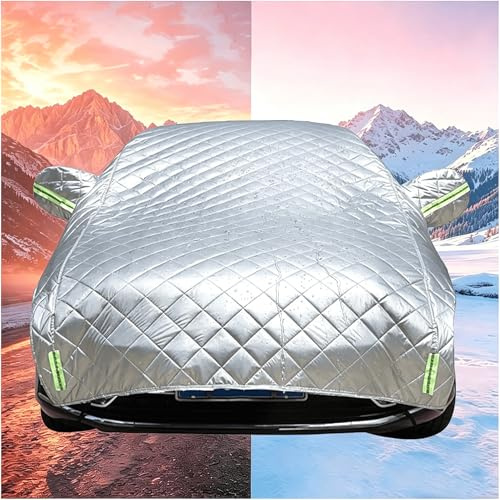 Anti-grêle Bache Voiture Exterieur pour Mini Cooper Cabrio Cabriolet F57 2005-2023, Demi-Housse De Voiture, Imperméable Housse Epaisse pour Voiture, Anti-Neige, Anti-Pluie et Protection UV m103dj