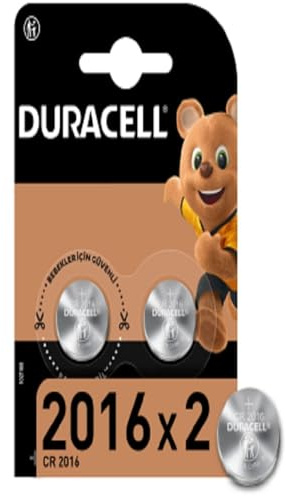 6 x Duracell 2016 Lithium (3 blísters de 2 baterías) 6 pilas