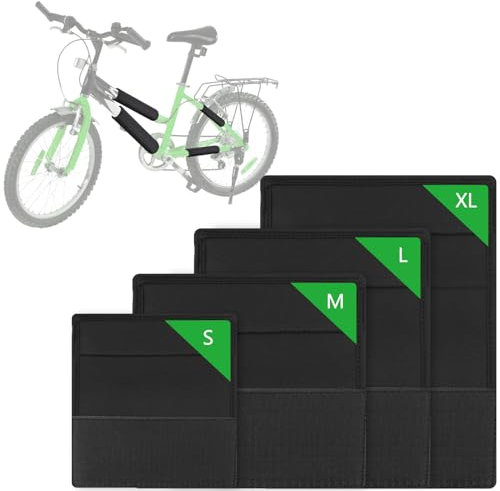 CLOPAE 4PCS Protezione per Telaio della Bicicletta, Telai in Carbonio, Portabiciclette in Neoprene