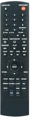 SE-R0374 Nouvelle télécommande de Remplacement fit for Toshiba DVD Player SD4015KE SD4015 SD-501KE SD501KE