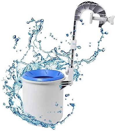 Skimmer pour Piscine - Skimmer Mural pour Piscine Hors Sol - Nettoyant d'entretien de Piscine Skim Debris pour enlever Les Feuilles de débris, Entretien Quotidien des piscines