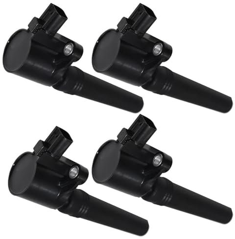 EKEGUY Zündspule Zündspule AJ81373 1W4Z12029BA XW4U12A366BB 2W4Z12029BC Für Lincoln Für LS 3,9 V8 1998-2006 Zündmodul Zündspule(4pcs)