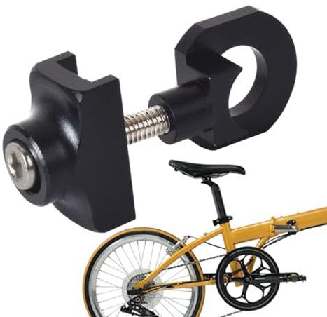 Tensor de Cadena para Bicicletas. Regulador de Cadena de Repuesto de aleación de Aluminio, ajustador de Cadena eficaz, convertidor de Velocidad única, Herramientas de reparación de Bicicletas