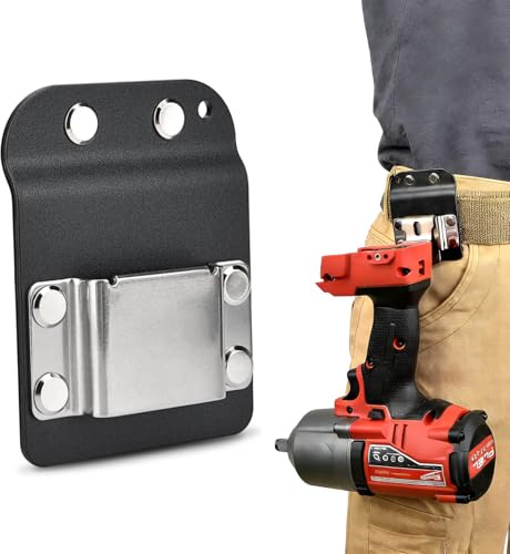 Uadme Ceinture Porte Outils Visseuse, Support Clip on pour Ceinture à Outil