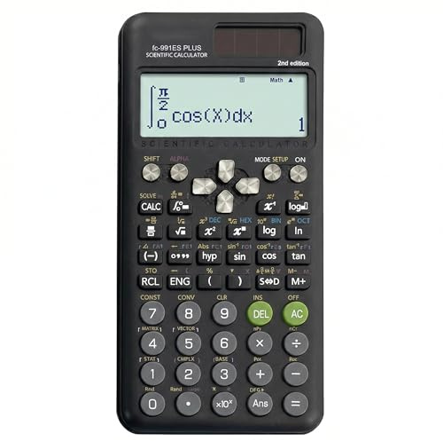 FX-991EX plus Scientific Calculator 417 Functions Functions 4-Line Display