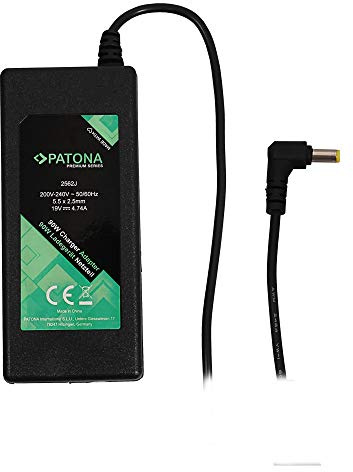 PATONA Premium Netzteil 19V 4,74A 90W für Acer Acernote/AcernoteLight/Anywhere/Aspire/Travelmate a550 / Extensa/Medion PA-1900-05 / Tablet PC C300 Ladegerät 90 W 5,5 x 2,5 x 12 mm