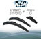 Wish® Hybrid Symbio Satz Front + Heck Scheibenwischer Länge: 26 650mm / 16 400mm / 14 350mm Wischblätter Vorne und Hinten Hybrid-Scheibenwischer + Review G HS26.16.14RG
