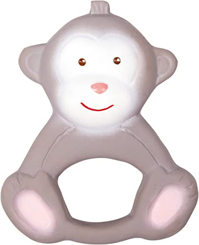 Die Spiegelburg - Beißring aus Naturkautschuk Affe Anton, BabyGlück, 16401