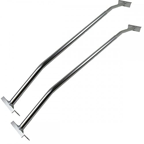 JB Brandl 2 x Alu Planenbügel für Flachplane, Ideal für PKW Anhänger 1,4-2,1m verstellbar