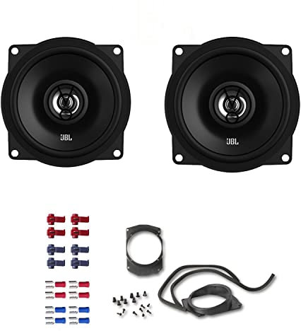 JBL Stage1 51F Auto Lautsprecher Boxen 300 Watt 13 cm 2 Wege Koax passend für Mercedes C-Klasse (W202) 1993-2001 Türen Heck