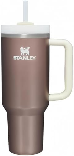 Stanley Quencher H2.0 FlowState Tumbler 40oz (Rose Quartz Glow) (THE QUENCHER H2.0)