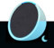 Echo Pop | Altoparlante Bluetooth intelligente con Alexa, compatto e dal suono potente | Antracite + custodia per Echo Pop Made For Amazon (modello 2023), Fluorescente (brilla al buio)