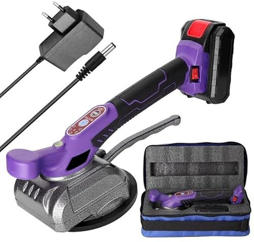Máquina vibratoria para azulejos Vibrador de baldosas Máquina de colocación de baldosas 45 kg Máquina de yeso de baldosas de suelo Colocación de baldosas Herramienta de nivelación de vibrador de suelo
