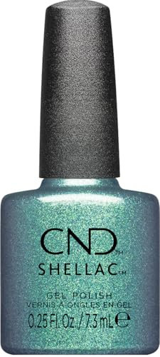 CND Shellac UV-Nagellack Teal-Tricity - Nr. 478 türkis schimmer - Original CND - UV-Lack - Nageldesign - Dynamic Duality collection