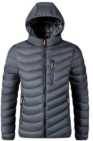 TYUIOP Waterproof Running Jacket Motorcycle Jacket Winter Coats for Men Men's Coats Long Mens Fleece Lined Men's Windbreaker Mens Trench Coat Waterproof Winter