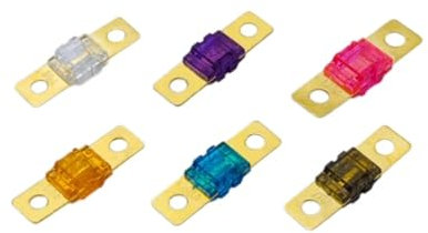 5PCS ANS SICHERUNG 20A 30A 40A 50A 60A 70A 80A 100A 125A 150A 175A ANL Stud Auto Sicherungen mini Auto Stereo(5PCS,200A)