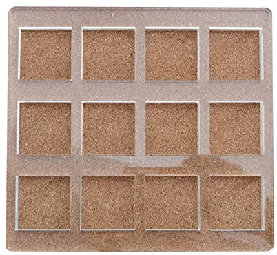 Formine per biscotti a forma di orsetto ovale con motivo geometrico, per biscotti e fondente