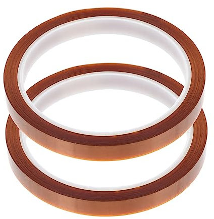 MAGICLULU 2pcs High Temp Insulation Tape Electrical Heat Shield Thermal Tape Flame Resistant