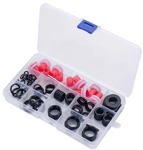 102 O-rings for water outlet pipes of faucets, used for replacing and repairing leaking and worn faucets in kitchens, bathrooms, and gardens